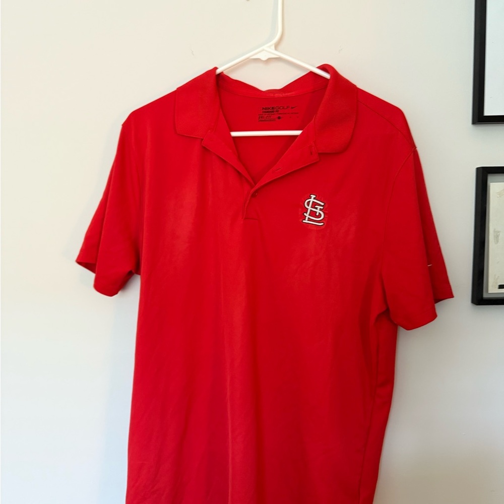 Men's Red Cardinal Polo Shirt